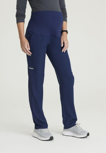 Skechers by Barco Women's 7 Pocket Maternity Straight Leg Pant - Image 4