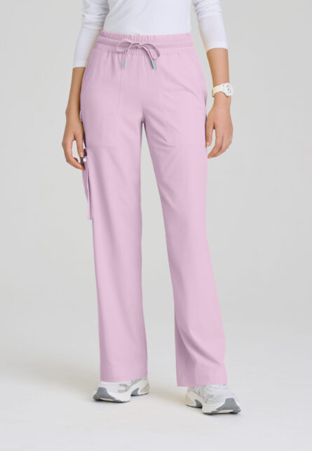 Skechers™ by Barco Ripstop Women's 5 Pocket Shirred Waistband Wide Leg Pant - Image 6