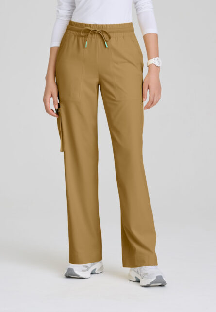 Skechers™ by Barco Ripstop Women's 5 Pocket Shirred Waistband Wide Leg Pant - Image 8