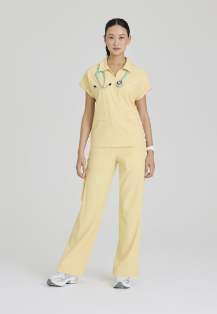 Skechers™ by Barco Ripstop Women's 5 Pocket Shirred Waistband Wide Leg Pant - Image 19