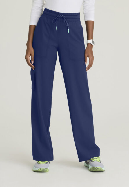 Skechers™ by Barco Ripstop Women's 5 Pocket Shirred Waistband Wide Leg Pant - Image 12