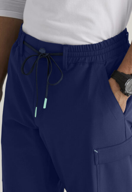Skechers™ by Barco Ripstop Men's 6 Pocket Double Cargo Pocket Straight Leg Pant - Image 9