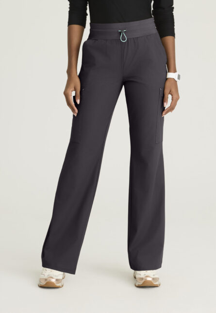 Skechers™ by Barco Ripstop Women's 5 Pocket Knit Waistband Fit & Flare Pant - Image 16