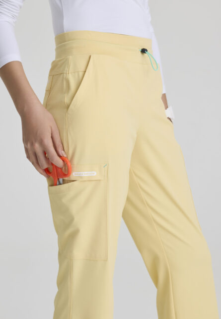 Skechers™ by Barco Ripstop Women's 5 Pocket Knit Waistband Fit & Flare Pant - Image 19