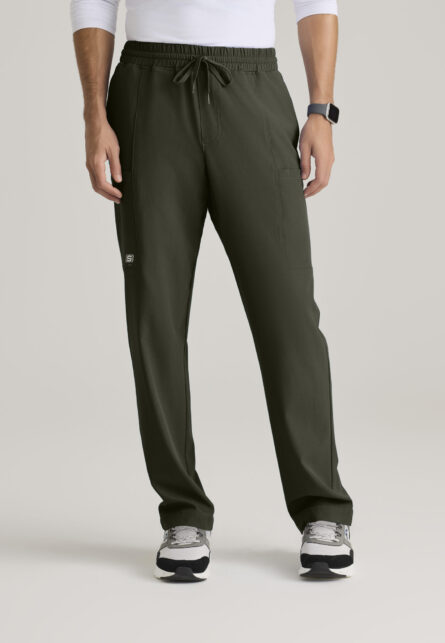 Skechers by Barco Men's 5 Pocket Elastic Waistband Straight Leg Pant - Image 14