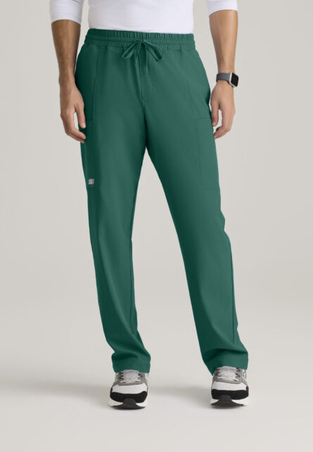 Skechers by Barco Men's 5 Pocket Elastic Waistband Straight Leg Pant - Image 8