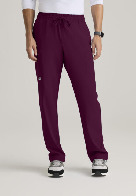 Skechers by Barco Men's 5 Pocket Elastic Waistband Straight Leg Pant - Image 20