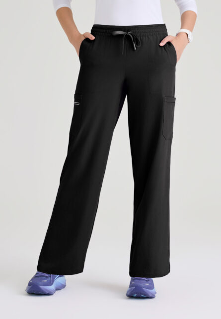 Skechers Women's 6 Pocket Logo Waistband Straight Leg Pant - Image 4