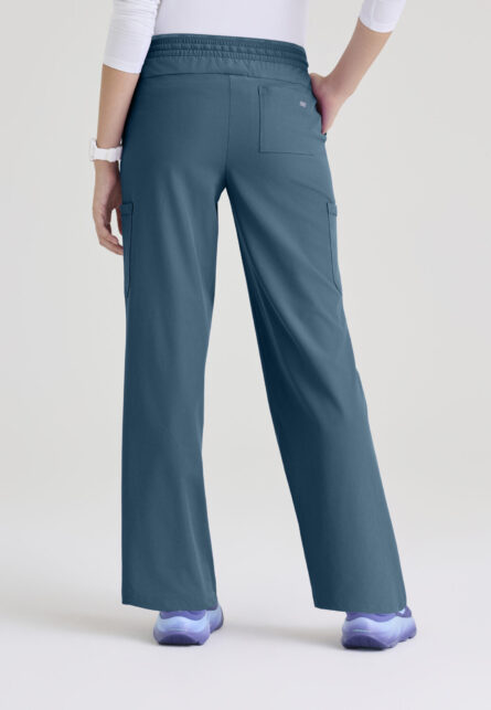 Skechers Women's 6 Pocket Logo Waistband Straight Leg Pant - Image 2