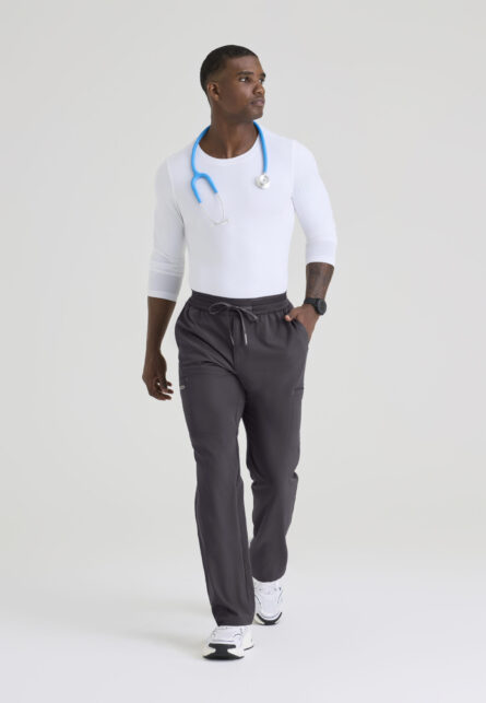 Skechers Men's 6-Pocket Logo Waistband Straight Leg Pant - Image 13