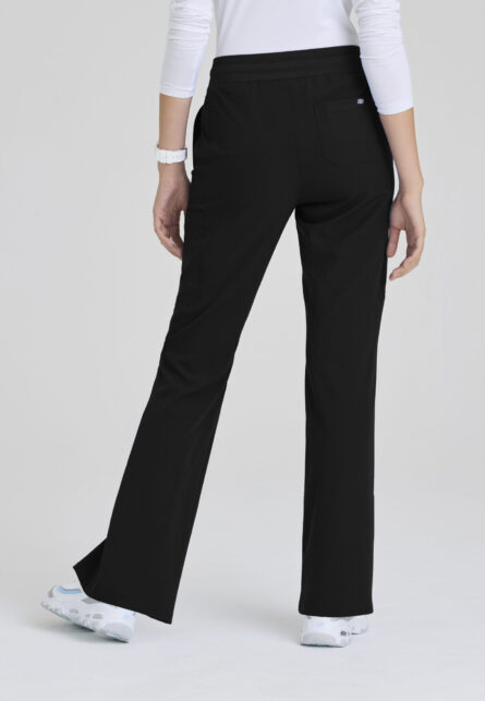 Skechers™ by Barco Vitality Women's 5 Pocket Jersey Knit Waistband Fit & Flare Pant - Image 2