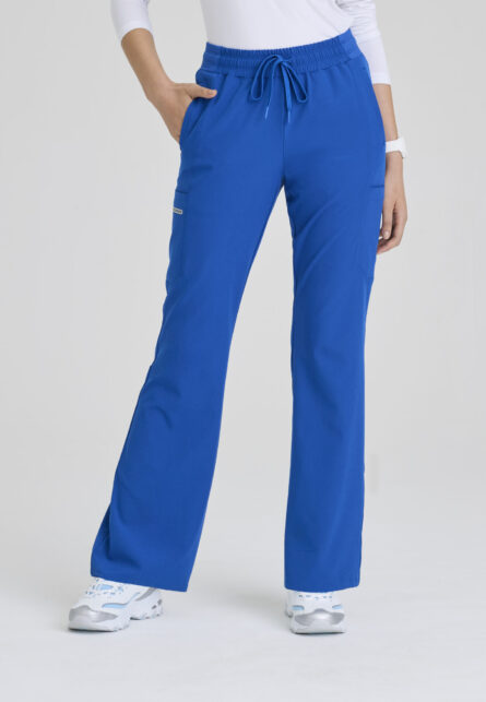 Skechers™ by Barco Vitality Women's 5 Pocket Jersey Knit Waistband Fit & Flare Pant - Image 6