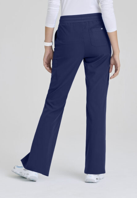 Skechers™ by Barco Vitality Women's 5 Pocket Jersey Knit Waistband Fit & Flare Pant - Image 5