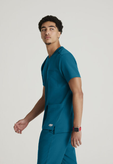 Skechers Men's 3 Pocket Round Neck Top - Image 2