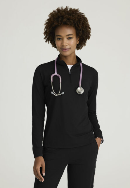 Skechers by Barco Slip-ins Women's Mock Neck Long Sleeve Top - Image 1