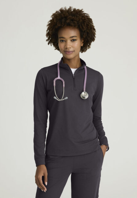 Skechers by Barco Slip-ins Women's Mock Neck Long Sleeve Top - Image 6