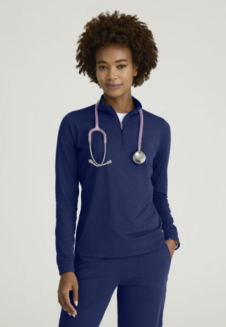 Skechers by Barco Slip-ins Women's Mock Neck Long Sleeve Top - Image 4