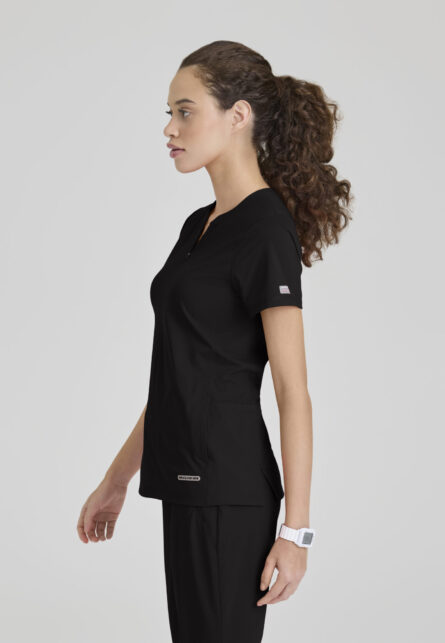 Skechers Slip-ins Women's 4 Pocket Banded Collar Top - Image 2