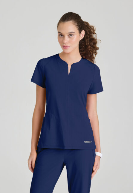 Skechers Slip-ins Women's 4 Pocket Banded Collar Top - Image 4