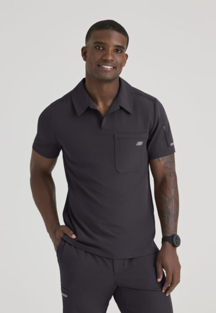 Skechers Men's 3-Pocket Collared Neck Top - Image 12