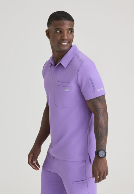 Skechers Men's 3-Pocket Collared Neck Top - Image 7