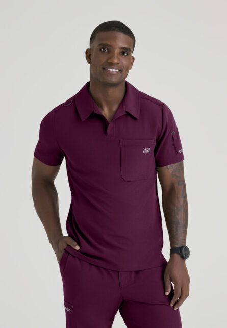 Skechers Men's 3-Pocket Collared Neck Top - Image 14