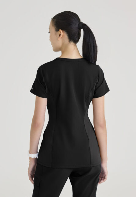 Skechers Women's 3 Pocket Notched V-Neck Top - Image 5