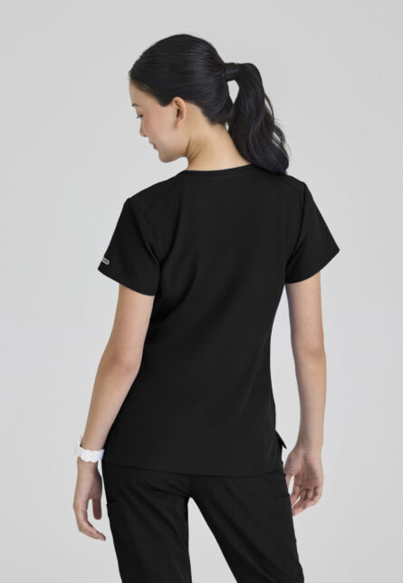 Skechers Vitality Women's 3 Pocket Rounded Notch Neck Top - Image 2