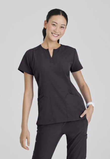 Skechers Vitality Women's 3 Pocket Rounded Notch Neck Top - Image 8