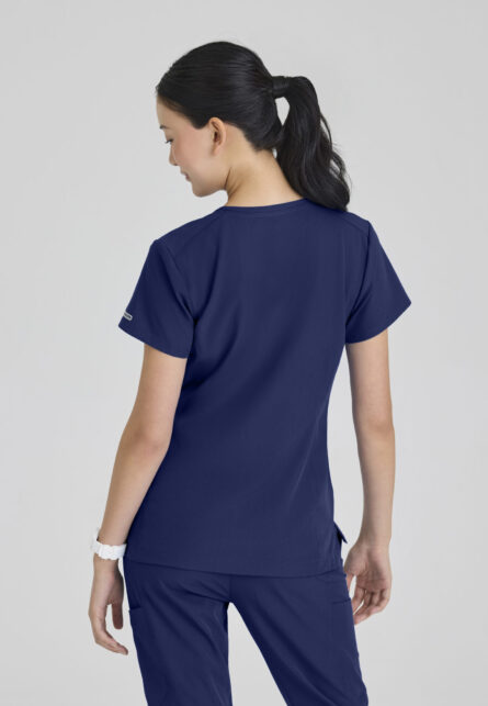 Skechers Vitality Women's 3 Pocket Rounded Notch Neck Top - Image 5