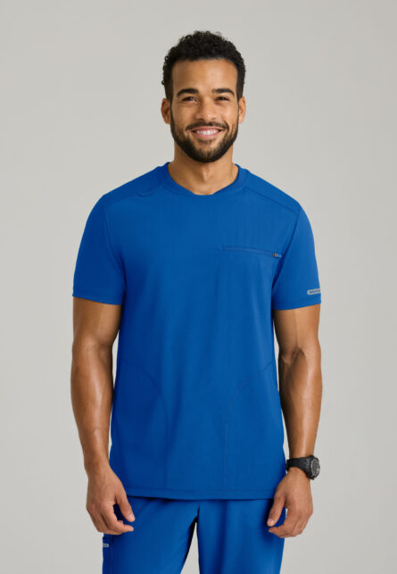 Skechers™ by Barco Slip-ins Men's 3-Pocket Rib Knit Crew Neck Top - Image 10