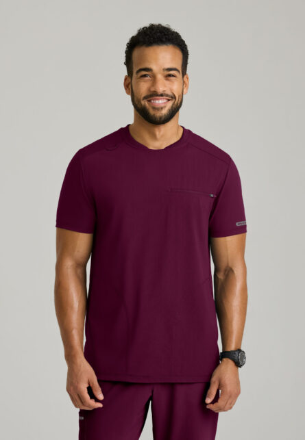 Skechers™ by Barco Slip-ins Men's 3-Pocket Rib Knit Crew Neck Top - Image 14