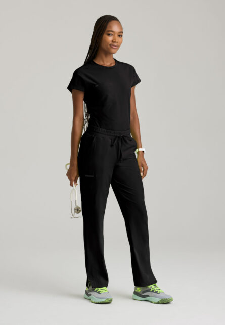 Skechers™ by Barco Women's 3-Pocket Crew Neck Dolman Sleeve Top - Image 5
