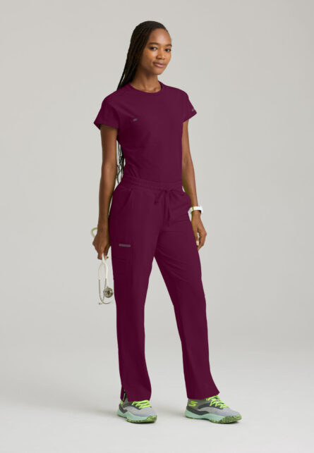 Skechers™ by Barco Women's 3-Pocket Crew Neck Dolman Sleeve Top - Image 15