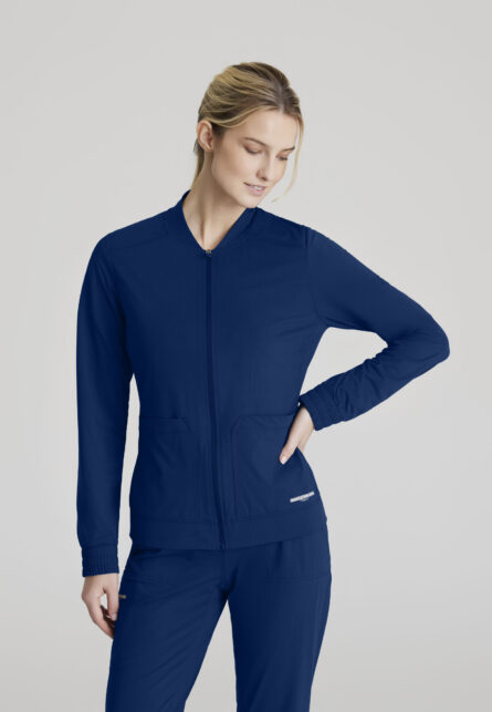 Skechers Slip-ins Women's 3 Pocket Front Zipper Warm-up - Image 9