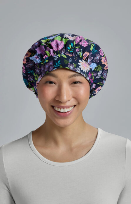 KOI A174PR Unisex Bouffant Scrub Cap - Image 2