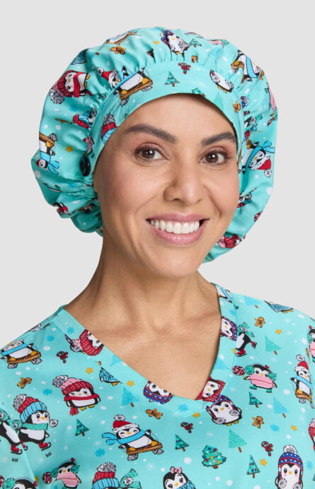 KOI A174PR Unisex Bouffant Scrub Cap - Image 6
