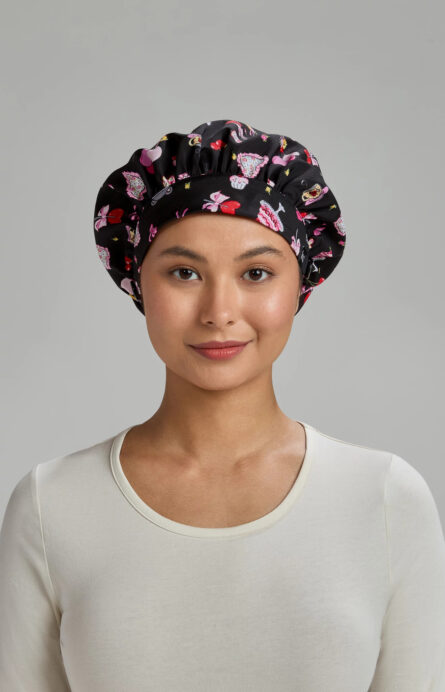 KOI A174PR Unisex Bouffant Scrub Cap - Image 8