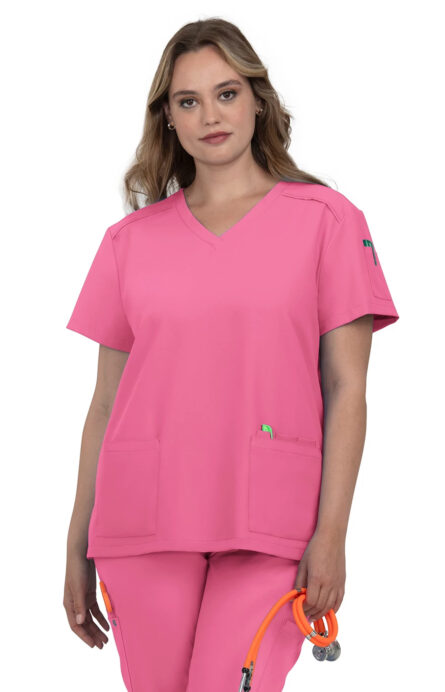 KOI C101 Women's Cardi Top - Image 4