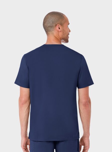 Maevn EON Active Men's 5208 V-Neck Top & 8308 Cargo Pant Scrub Set - True Navy