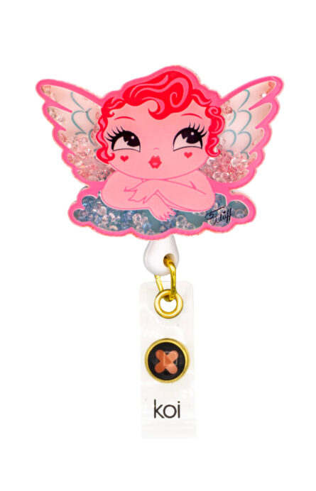 KOI A156A Women's Shaker Badge Reel - Image 4