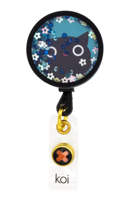 KOI A156A Women's Shaker Badge Reel - Image 5