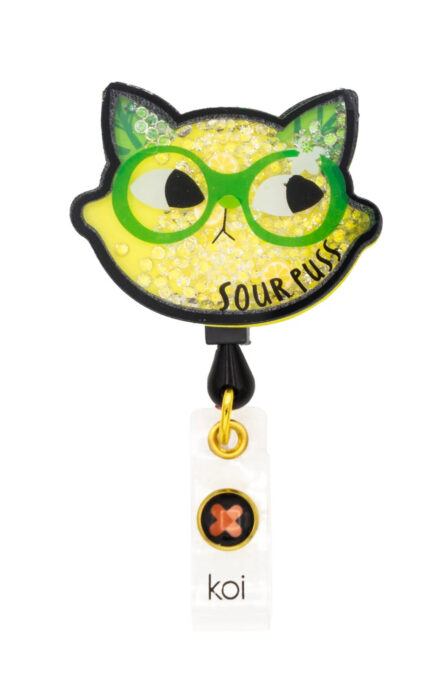 KOI A156A Women's Shaker Badge Reel - Image 17